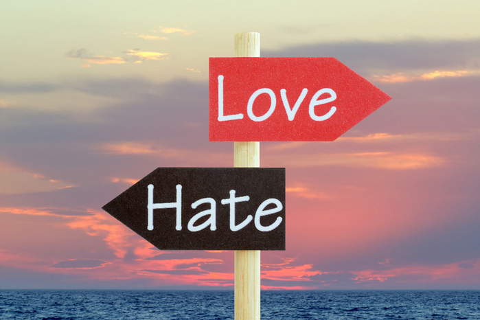От любви до ненависти – один шаг?