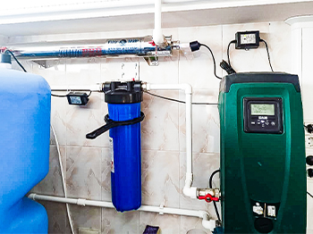 Установка фильтров для воды в частном доме в Краснодаре