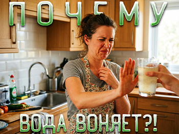 Вода пахнет яйцами