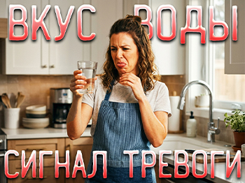 Странный вкус воды