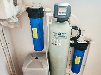 Установка фильтров для очистки воды в частном доме в Краснодарском крае