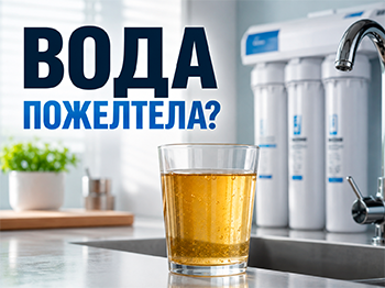 Цвет воды с железом