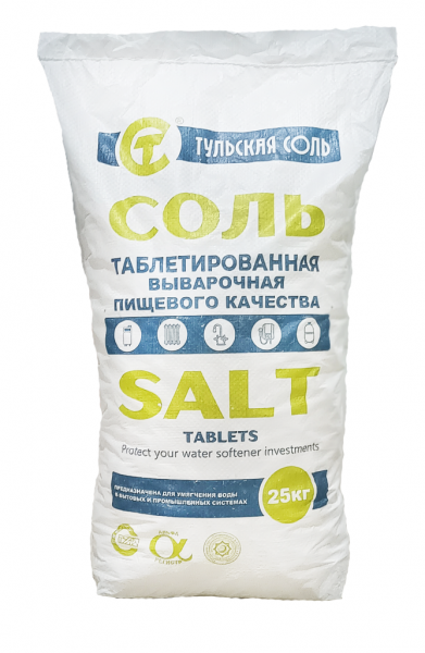 Купить за 1 200р. Соль для регенерации Экстра 25 кг., в наличии ...