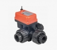 Кран электроприводный Runxin Q914013 D-50 (24V) PVC (трехходовой, L-порт, внутр. резьба): 27 030 руб., Ростов-на-Дону, Краснодар фото, отзывы